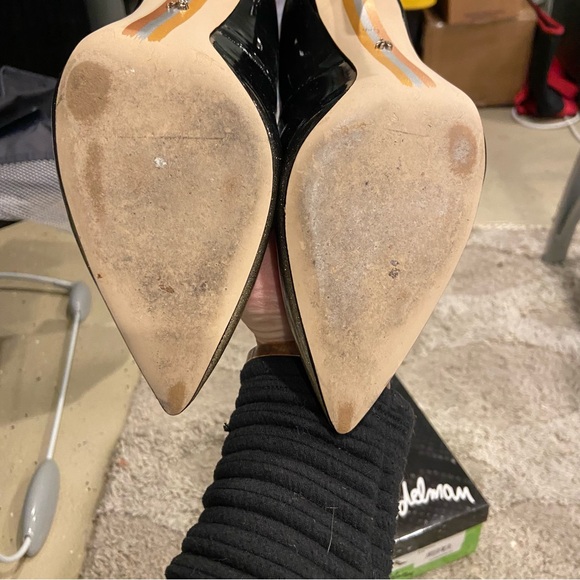 SAM EDELMAN Hazel Pump Gold Ombré heels pointed 6.5 - Picture 3 of 8